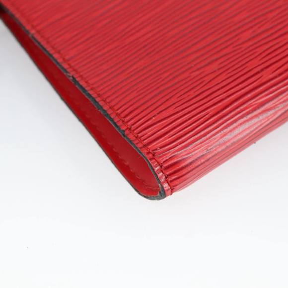LOUIS VUITTON Epi Pochette Accessoires Accessory Pouch Red M52987 Auth bs19522 - Picture 16 of 16